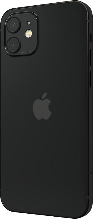 iPhone 12 mini 128 Go Noir Reconditionné (Traces d'utilisation visibles) arrière