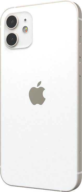 Refurbished iPhone 12 Mini 64GB White (As good as new) back
