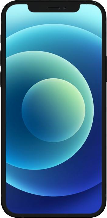 Refurbished iPhone 12 mini 64GB Blauw (Zo goed als nieuw) voorkant