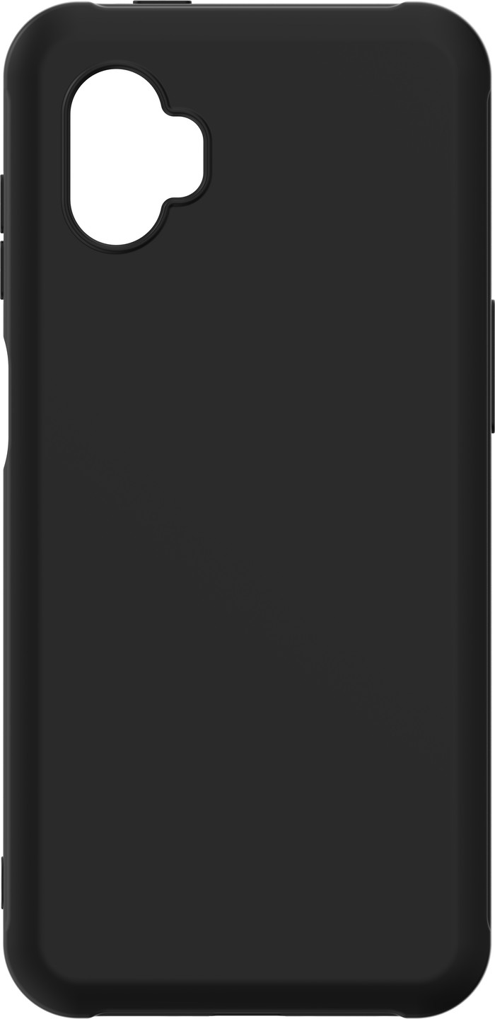 Just in Case Soft Design Samsung Galaxy Xcover7 Pro Back Cover Zwart voorkant