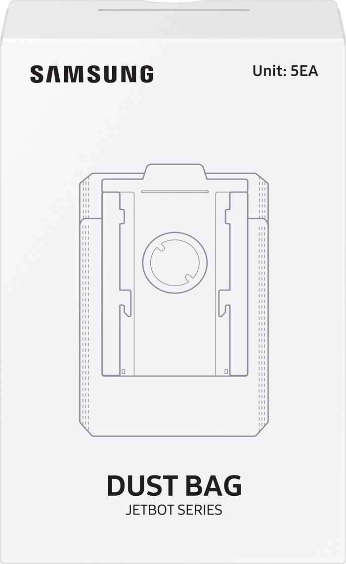 Samsung VCA-ADB952 Bespoke Jet Clean Station Sac à Poussière (5 pièces) emballage