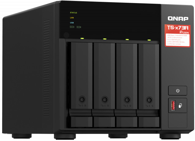 QNAP TS-473A-8G rechterkant