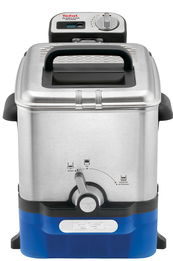 Tefal Oleoclean Pro Inox & Design 3,5L FR8040 voorkant