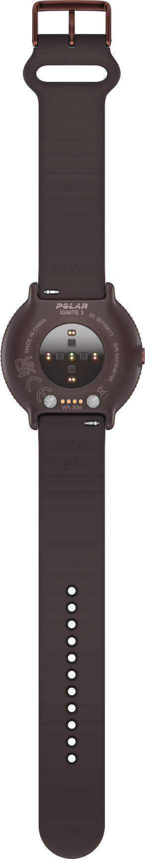 Polar Ignite 3 Copper back