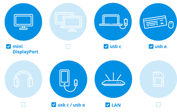 HP G4 Thunderbolt Docking Station 280W visual Coolblue 1