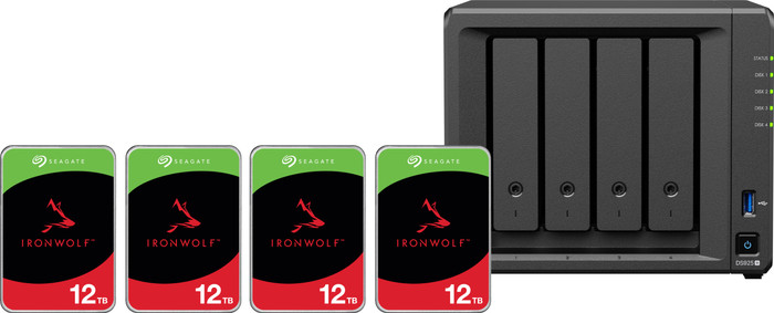 Synology DS425+ + Seagate IronWolf 12 To Lot de 4 Main Image