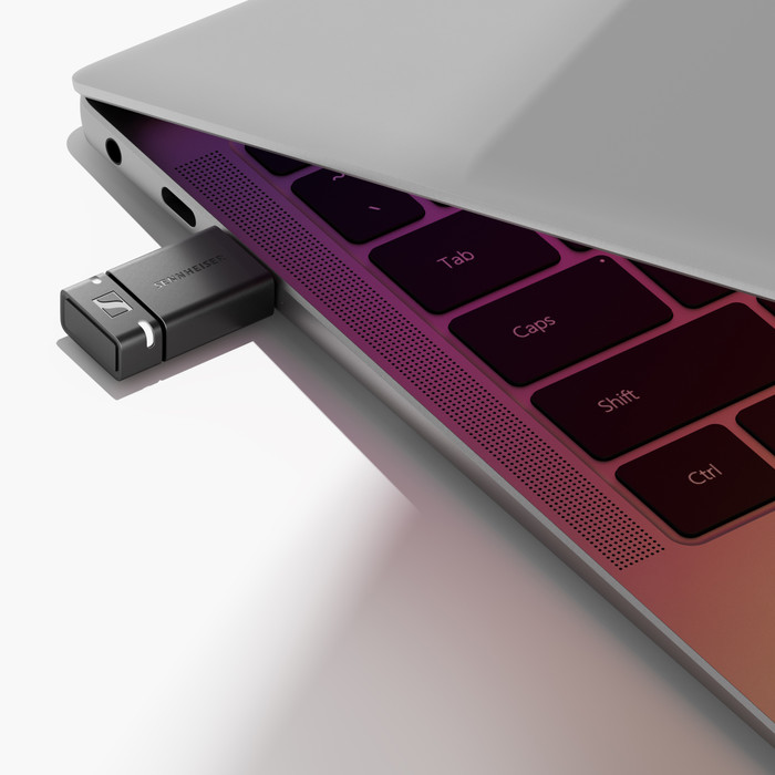 Sennheiser BTD 600 product in use