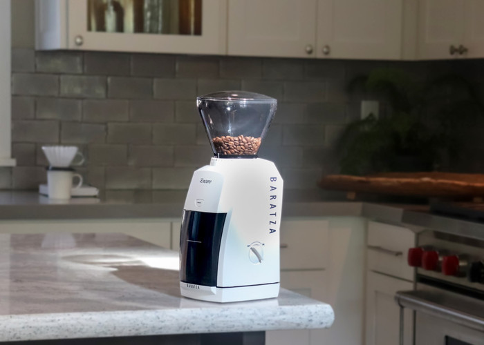 Baratza Encore Wit product in gebruik
