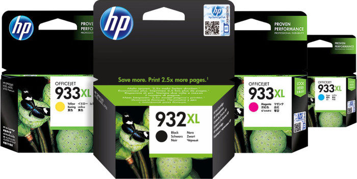 HP 932XL/933XL Cartridge Combo Pack Main Image
