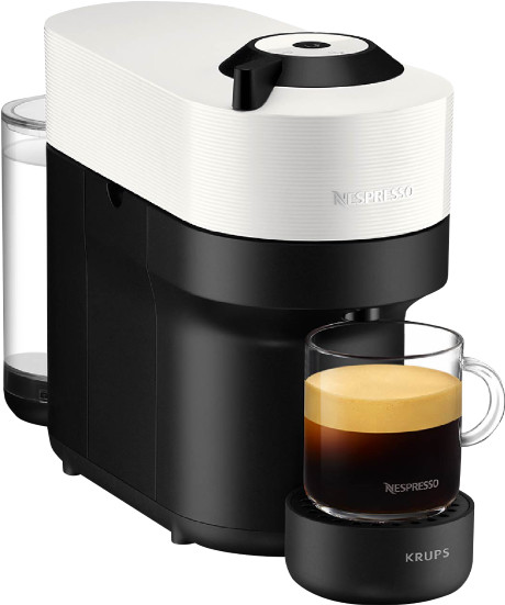Krups Nespresso Vertuo Pop Blanc Coco XN9211 avec Aeroccino null