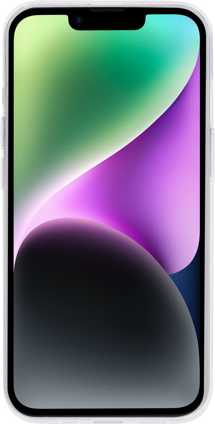 BlueBuilt Soft Case Apple iPhone 14 Plus Back Cover Transparant voorkant