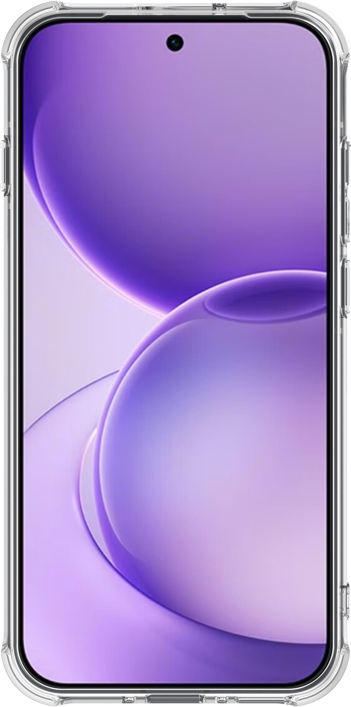 BlueBuilt Protective Back Cover OPPO Reno16 Pro Transparant voorkant