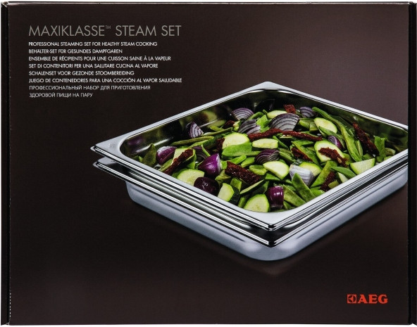 AEG A9OBGC23 stoomschalenset product in gebruik