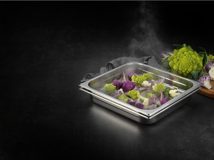 AEG A9OBGC23 stoomschalenset product in gebruik