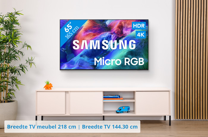 Samsung Micro RGB 65" R85H (2026) visual Coolblue 1