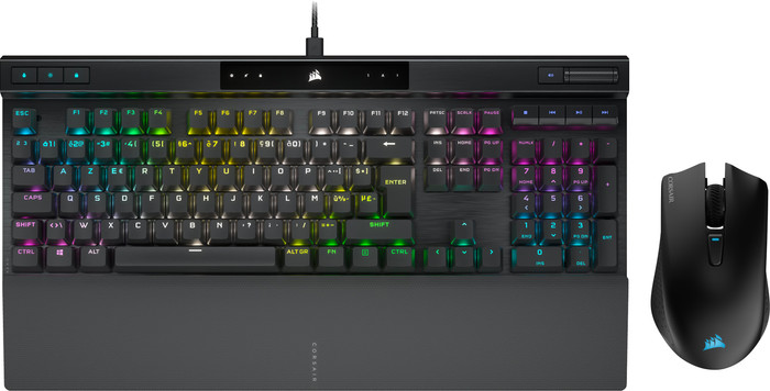Corsair K70 RGB PRO Gaming Keyboard AZERTY + Corsair Harpoon Gaming Mouse Main Image