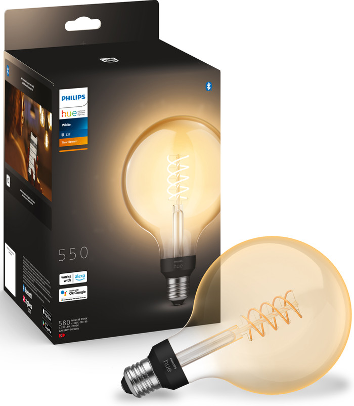 Philips Hue Filament Light White Globe XL E27 - 2023 packaging