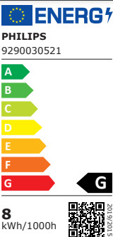 Philips Hue Filament Light White Globe XL E27 - 2023 energy label