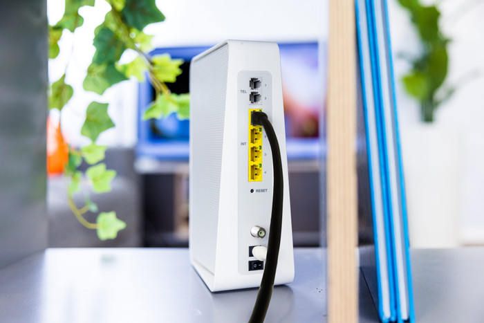 BlueBuilt Network Cable STP CAT6 0.5m Black 5-pack back