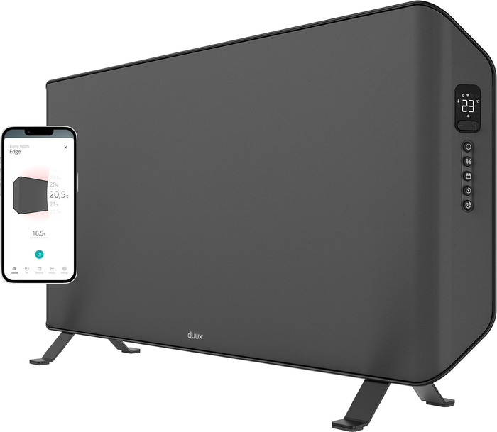 Duux Edge Smart Convector 2000W Gris Main Image