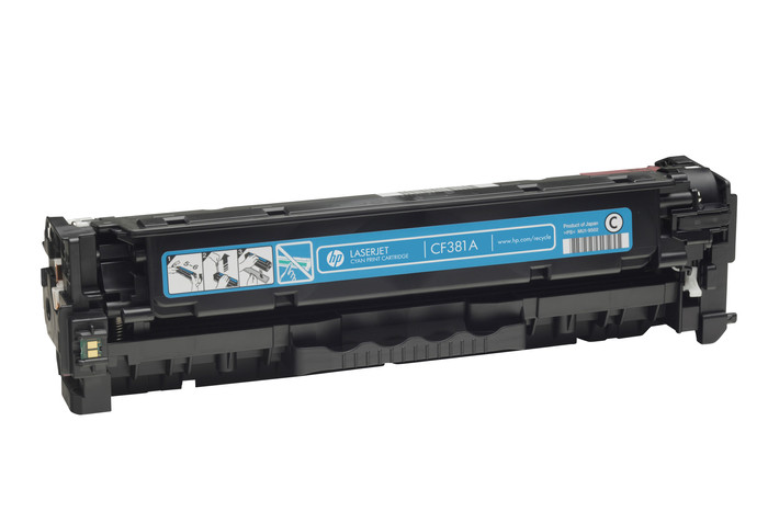 HP 312A LaserJet Toner Cartridge Cyan/Magenta/Yellow 3-pack front