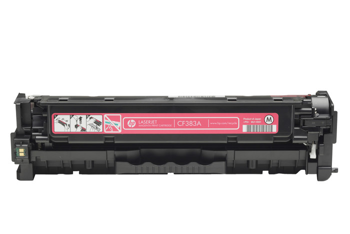 HP 312A LaserJet Toner Cartridge Cyan/Magenta/Yellow 3-pack front