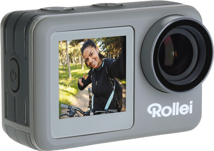 Rollei Actioncam 9S Plus Met Accessoires rechterkant