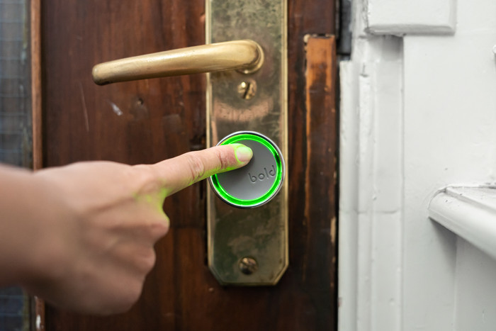 Bold Smart Lock SX-33 + Bold Connect product in gebruik