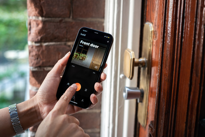 Bold Smart Lock SX-33 + Bold Connect product in gebruik