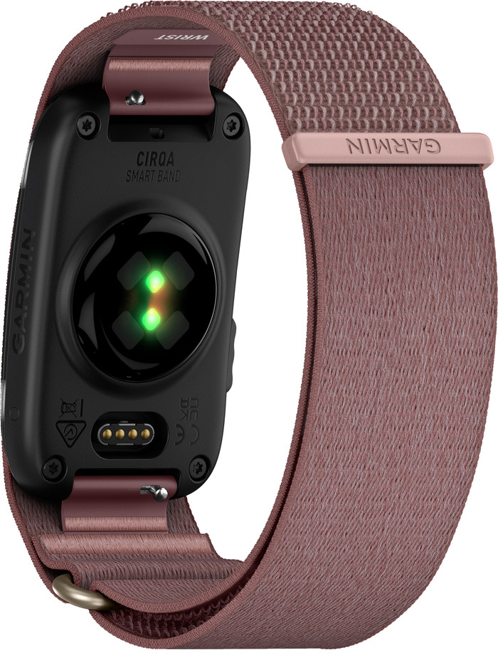 Garmin CIRQA Smart Band S/M Roze achterkant
