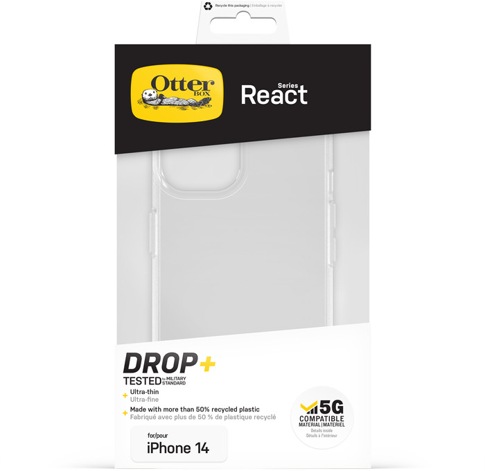 Otterbox React Apple iPhone 14 Back Cover Transparent null
