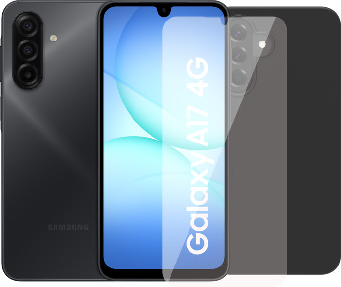 Samsung Galaxy A17 128GB Black 4G + Accessory Pack Main Image