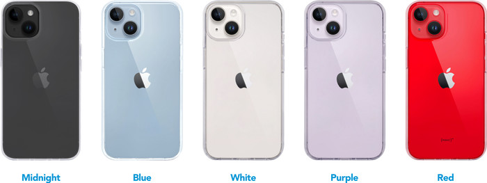 BlueBuilt Soft Case Apple iPhone 14 Plus Back Cover Transparant null