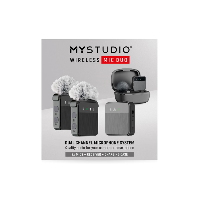Easypix My Studio Wireless Microphone Duo null