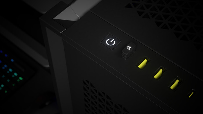 Corsair K100 Wireless AIR Ultra-Thin Mechanical Gaming Keyboard AZERTY detail