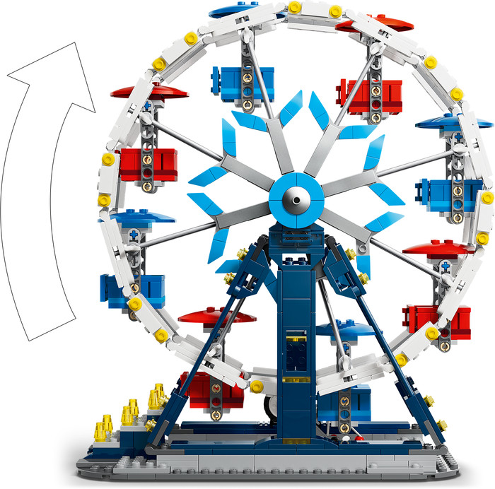LEGO Creator 3-in-1 Klassiek Reuzenrad 31389 detail