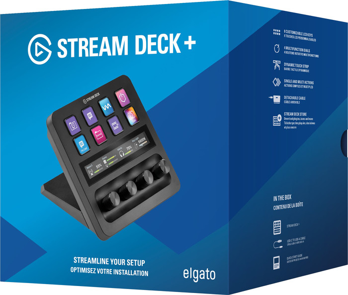 Elgato Wave:3 + Stream Deck + packaging