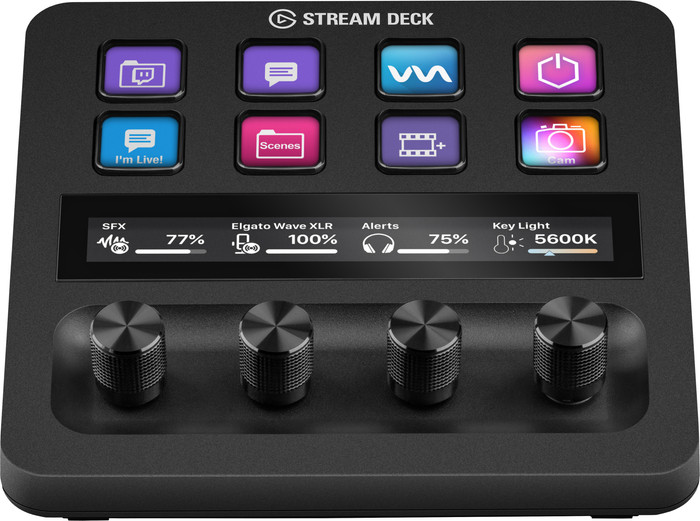 Elgato Wave:3 + Stream Deck + front