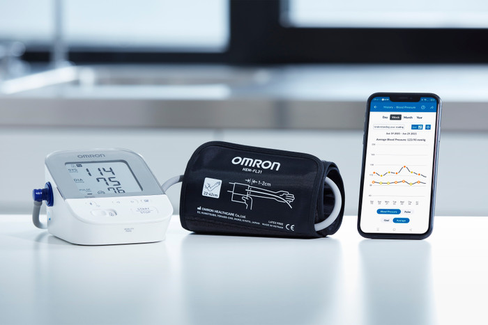 Omron X4 Smart product in use