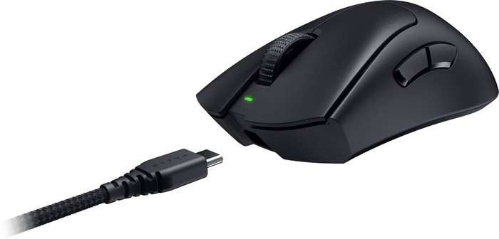 Razer DeathAdder V3 Pro Souris Gamer Noir côté gauche