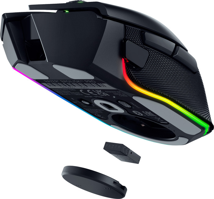 Razer Basilisk V3 Pro Wireless Gaming Mouse Black left side