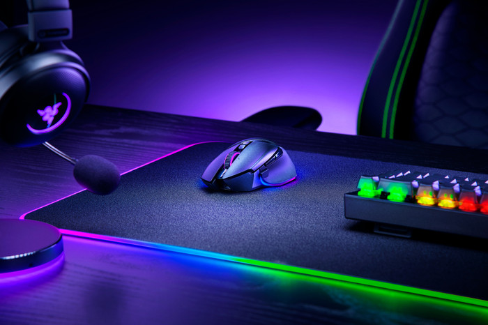 Razer Basilisk V3 Pro Wireless Gaming Mouse Black product in use