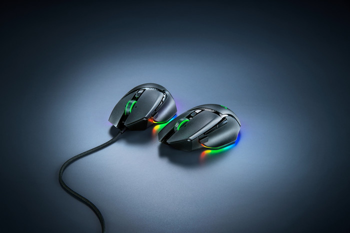 Razer Basilisk V3 Pro Wireless Gaming Mouse Black product in use