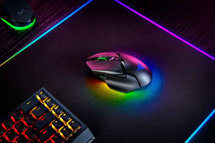 Razer Basilisk V3 Pro Wireless Gaming Mouse Black product in use