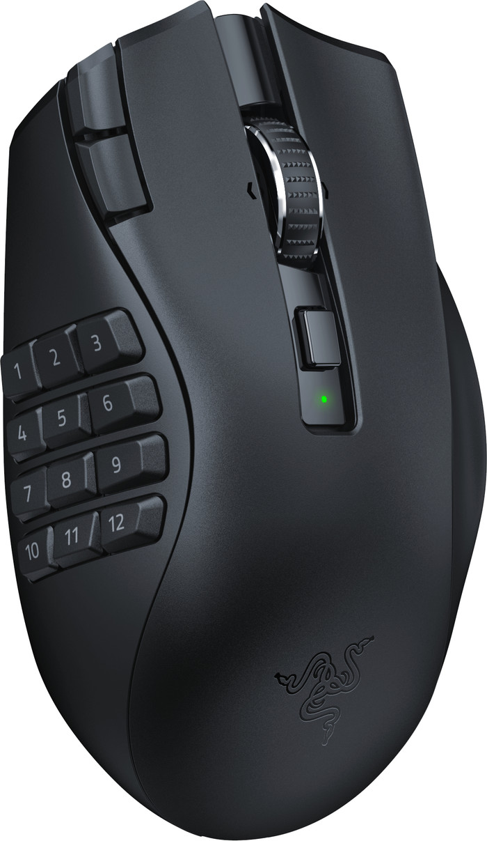 Razer Naga V2 HyperSpeed Wireless Gaming Mouse left side