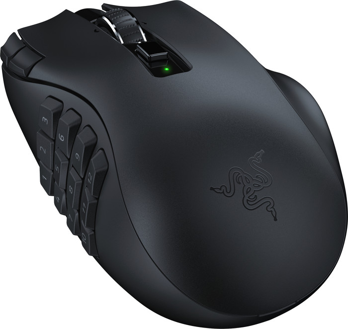 Razer Naga V2 HyperSpeed Wireless Gaming Mouse left side