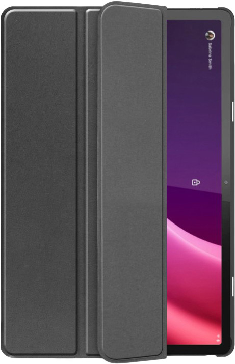 Just In Case Smart Tri-Fold Lenovo P11 (2e Génération) Book Case Noir null