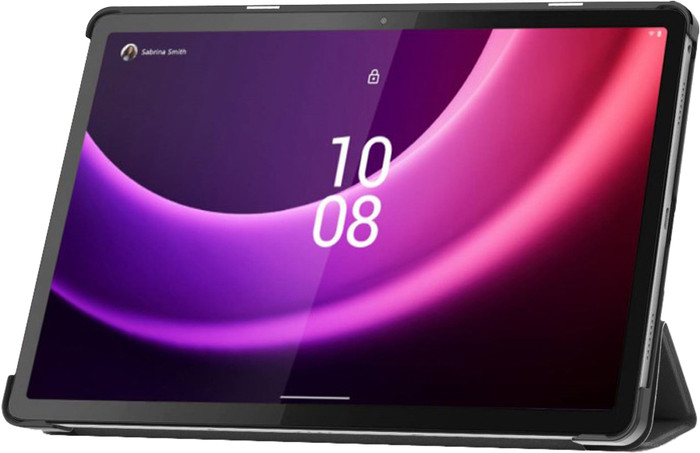 Just In Case Smart Tri-Fold Lenovo P11 (2e Génération) Book Case Noir Main Image
