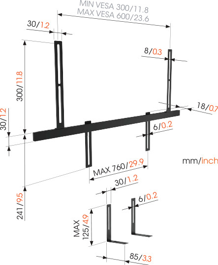 Vogel's SOUND 3550 visual supplier