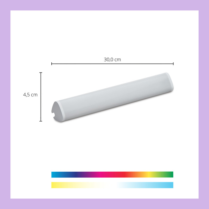 WiZ Linear Rampe d'Éclairage - Éclairage Coloré et Blanc avant